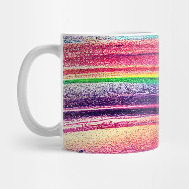 Liquid Colors Flowing Infinitely - Heavy Texture Swirling Thick Wet Paint - Abstract Inspirational Rainbow Drips by JensenArtCo